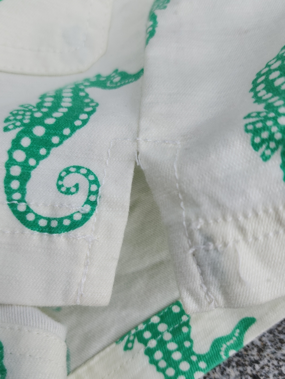 Maeve Escape Seahorse Print Drawstring Shorts Medium - Picture 10 of 16